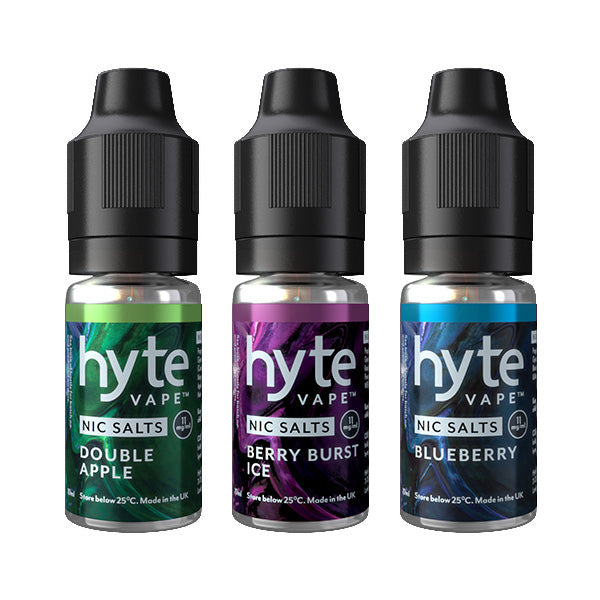 11mg Hyte Vape 10ml Nic Salts (50VG/50PG)