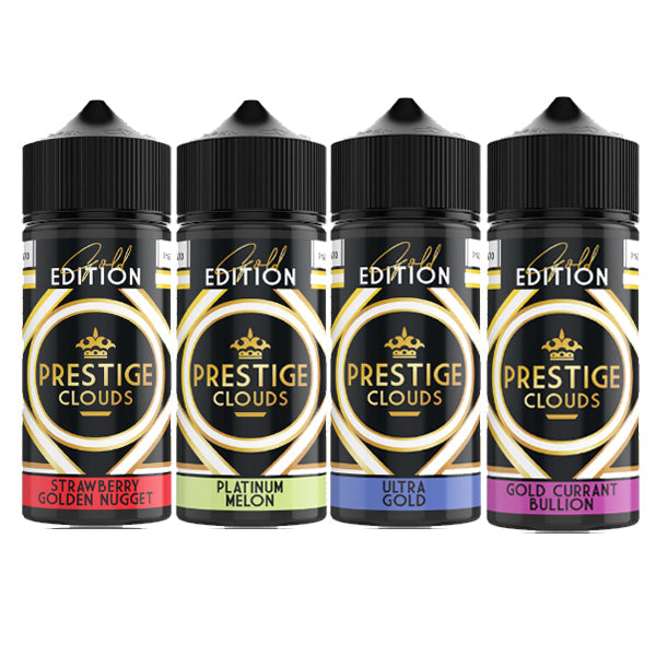 Prestige Cloudz Gold Edition 100ml Shortfill 0mg (70VG/30PG)