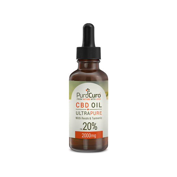 PuroCuro 5% Ultra Pure 500mg CBD Oil 10ml