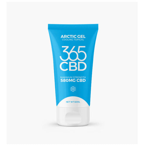 365CBD Arctic Gel 580mg CBD Cooling Topical Balm 60ml