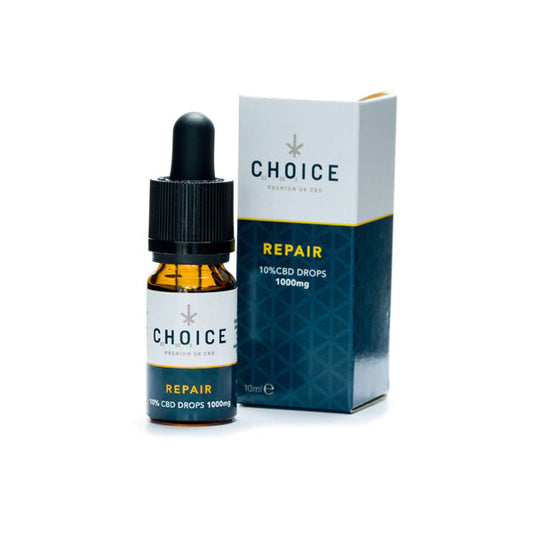 Choice 1000mg CBD Repair Oil Drops 10ml