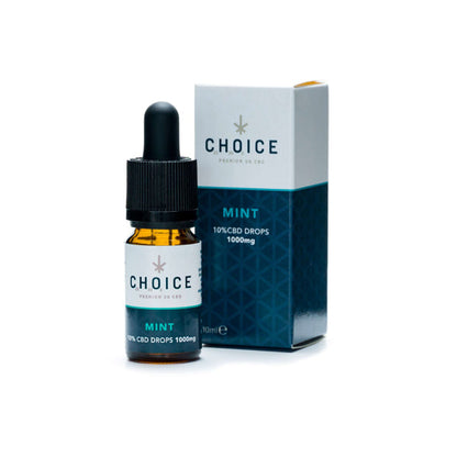 Choice 1000mg CBD Mint Oil Drops 10ml