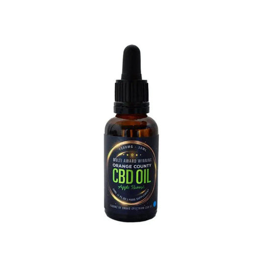 Orange County CBD 500mg Flavoured Tincture Oil 30ml