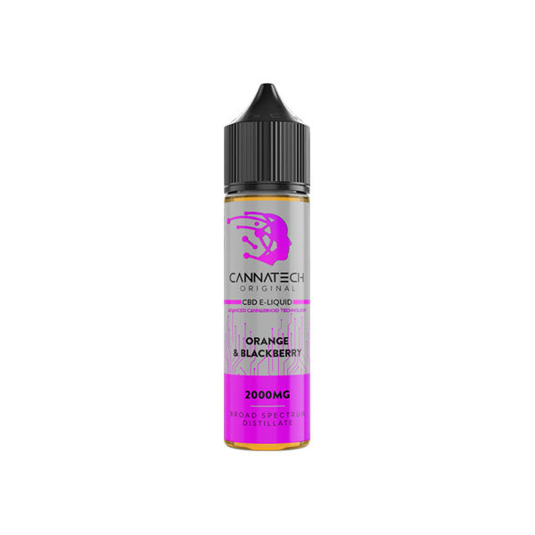 Cannatech 2000mg Broad Spectrum CBD E-liquid 50ml