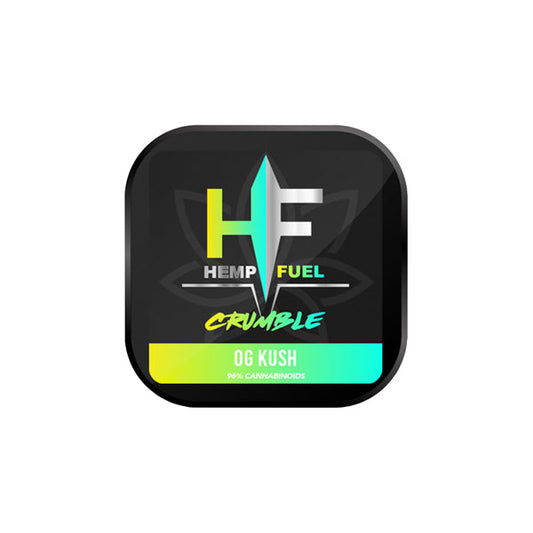 Hemp Fuel 85% Broad Spectrum CBD Crumble OG Kush - 1g