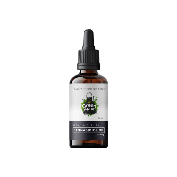 Green Apron 1000mg CBD Cannabidiol Oil - 30ml