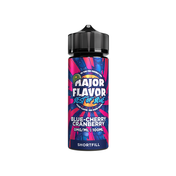 Major Flavour Best Of Blue 100ml Shortfill 0mg (70VG/30PG)