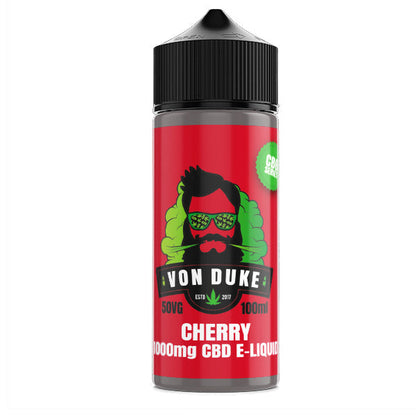 Von Duke 1000mg CBD Vaping Liquid 100ml (50PG/50VG)