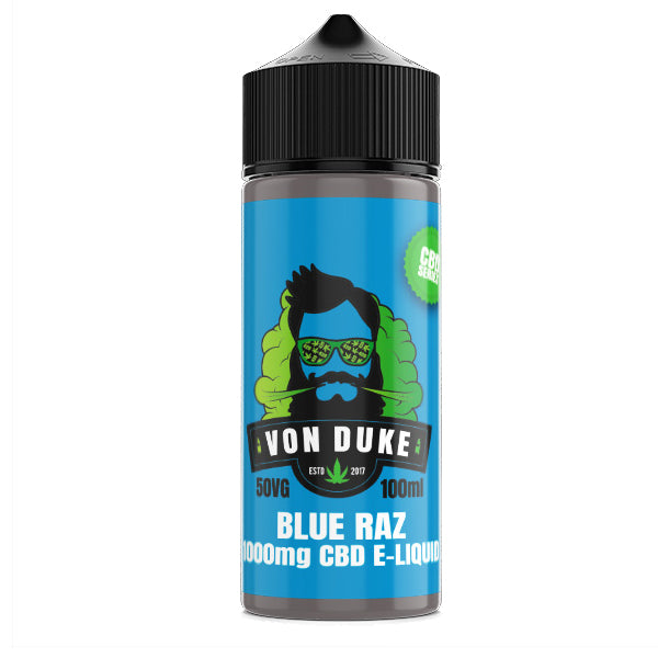 Von Duke 1000mg CBD Vaping Liquid 100ml (50PG/50VG)