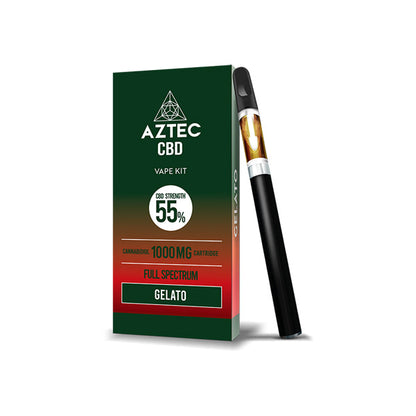 Aztec CBD 1000mg Vape Kit - 1ml