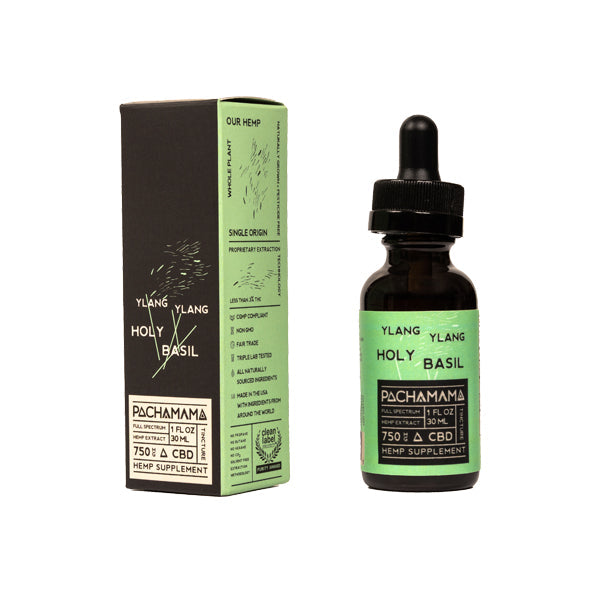 Pachamama 750mg CBD Tincture Oil 30ml - Natural