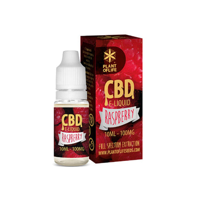 Plant Of Life 100mg CBD Vaping Liquid 10ml (50PG/50VG)