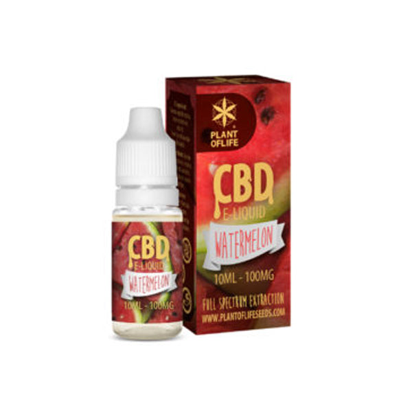 Plant Of Life 100mg CBD Vaping Liquid 10ml (50PG/50VG)