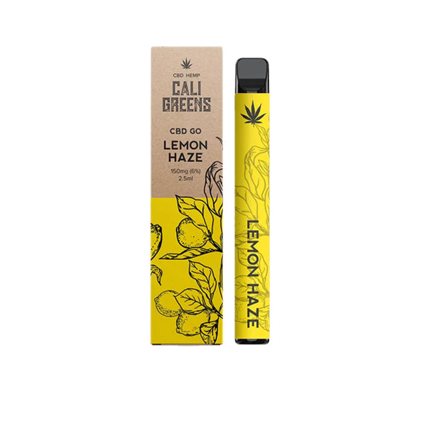 Cali Greens CBD GO 150mg Disposable Vape Pen