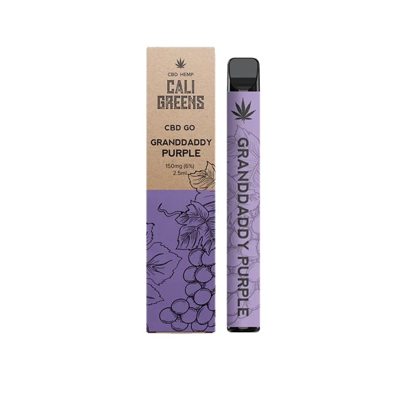 Cali Greens CBD GO 150mg Disposable Vape Pen