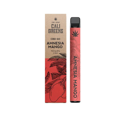 Cali Greens CBD GO 150mg Disposable Vape Pen