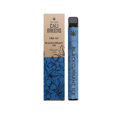 Cali Greens CBD GO 150mg Disposable Vape Pen