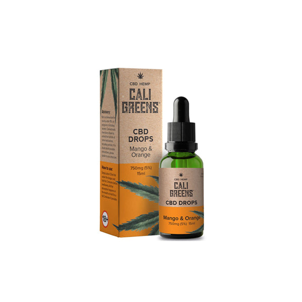 Cali Greens 750mg CBD Oral Drops 15ml