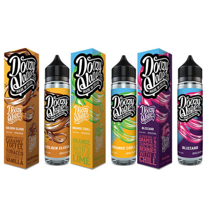 Doozy Vape Co Cool Collection 50ml Shortfill 0mg (70VG/30PG)