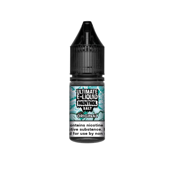 20mg Ultimate E-liquid Menthol Nic Salts 10ml (50VG/50PG)