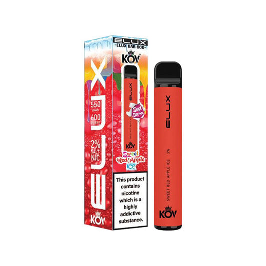 20mg Elux KOV Sweets Bar Disposable Vape Device 600 Puffs