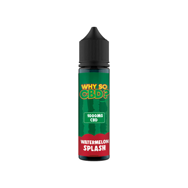 Why So CBD? 1000mg Full Spectrum CBD E-liquid 60ml