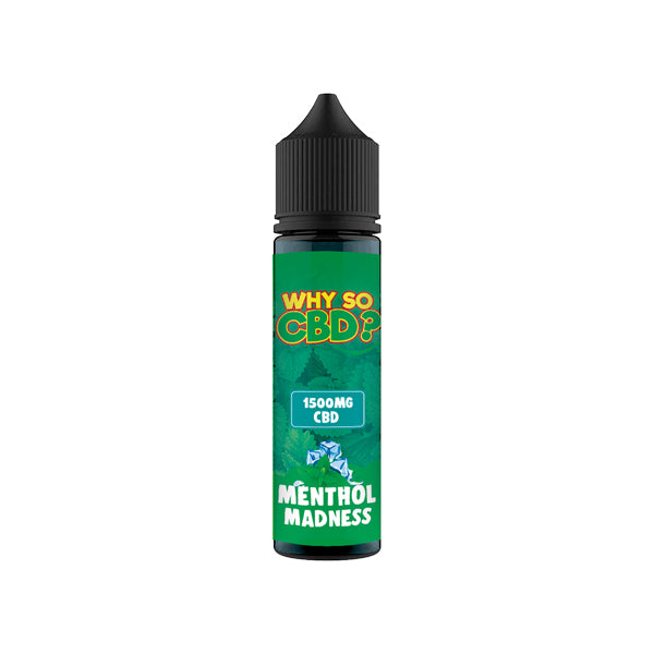 Why So CBD? 1500mg Full Spectrum CBD E-liquid 60ml