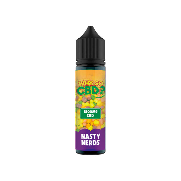 Why So CBD? 1500mg Full Spectrum CBD E-liquid 60ml