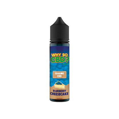 Why So CBD? 1500mg Full Spectrum CBD E-liquid 60ml