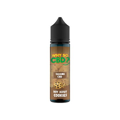 Why So CBD? 1500mg Full Spectrum CBD E-liquid 60ml