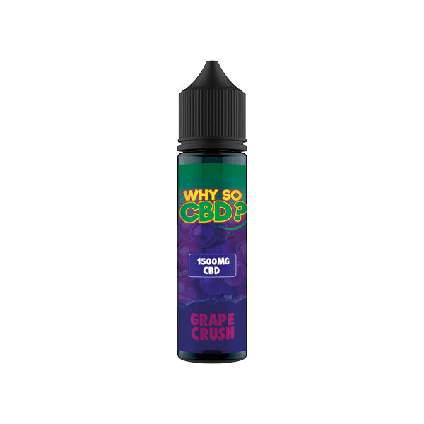 Why So CBD? 1500mg Full Spectrum CBD E-liquid 60ml