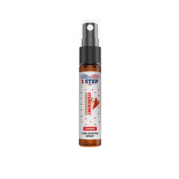 1 Step CBD 750mg CBD Mouth Spray 10ml (BUY 1 GET 1 FREE)