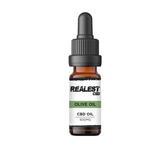 Realest CBD 600mg CBD 10ml Olive Oil (BUY 1 GET 1 FREE)