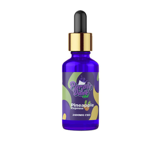 Purple Dank CBD Flavoured CBD Oil 2400mg CBD Oil 30ml (BUY 1 GET 1 FREE)