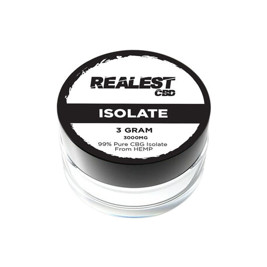 Realest CBD 3000mg CBG Isolate (BUY 1 GET 1 FREE)