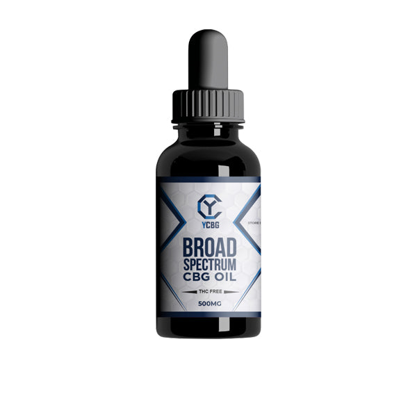 yCBG Broad-Spectrum 500mg CBG Oil 30ml (BUY 1 GET 1 FREE)