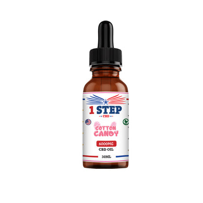 1 Step CBD 6000mg CBD Flavoured Oil 30ml (BUY 1 GET 1 FREE)