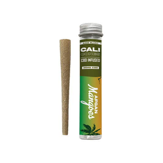 Cali Cones Sage 30mg Full Spectrum CBD Infused Cone - Afgan Mangoes