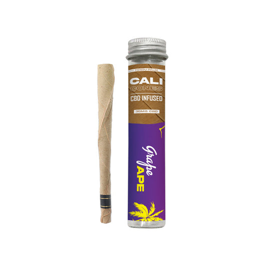 Cali Cones Tendu 30mg Full Spectrum CBD Infused Cone - Grape Ape