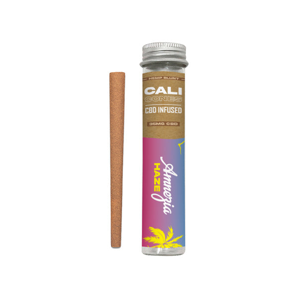 Cali Cones Hemp 30mg Full Spectrum CBD Infused Cone - Amnesia Haze