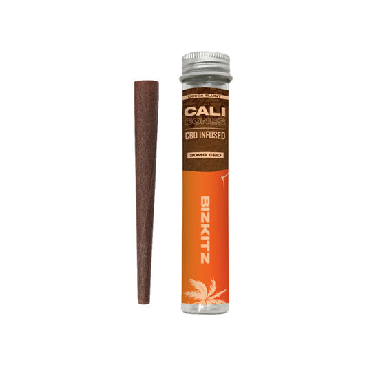 Cali Cones Cocoa 30mg Full Spectrum CBD Infused Cone - Bizkitz