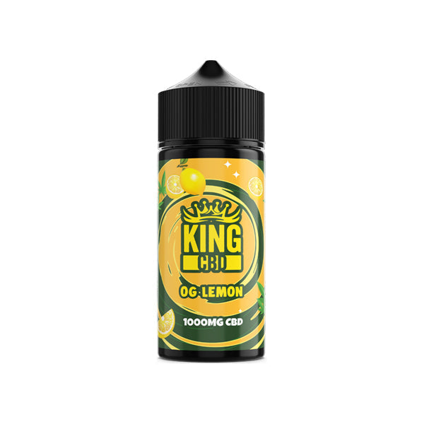 King CBD 1000mg CBD E-liquid 120ml (BUY 1 GET 1 FREE)