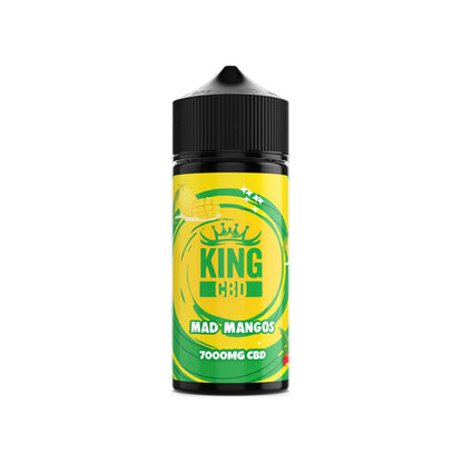 King CBD 7000mg CBD E-liquid 120ml (BUY 1 GET 1 FREE)