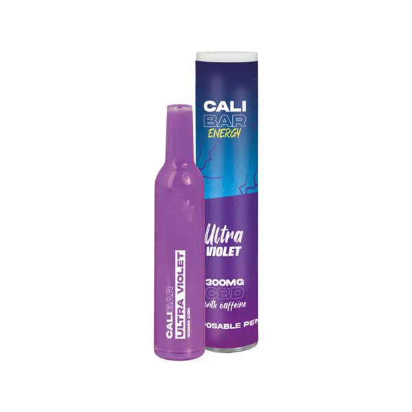 CALI BAR ENERGY with Caffiene Full Spectrum 300mg CBD Vape Disposable