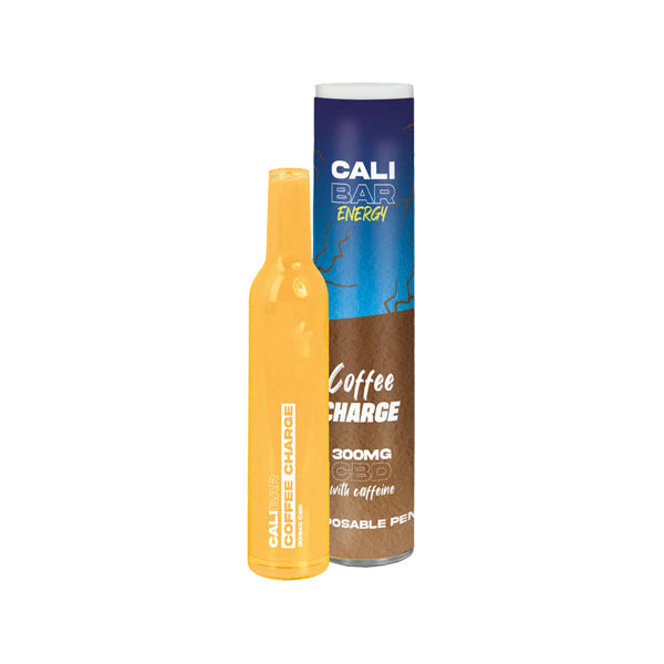 CALI BAR ENERGY with Caffiene Full Spectrum 300mg CBD Vape Disposable