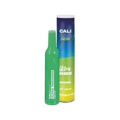 CALI BAR ENERGY with Caffiene Full Spectrum 300mg CBD Vape Disposable