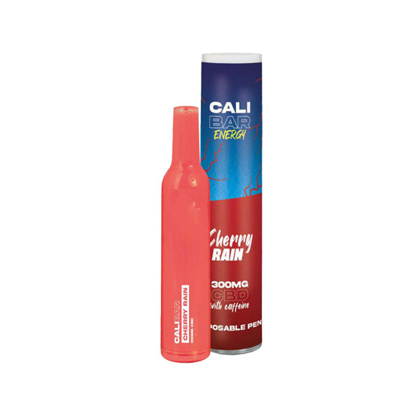 CALI BAR ENERGY with Caffiene Full Spectrum 300mg CBD Vape Disposable