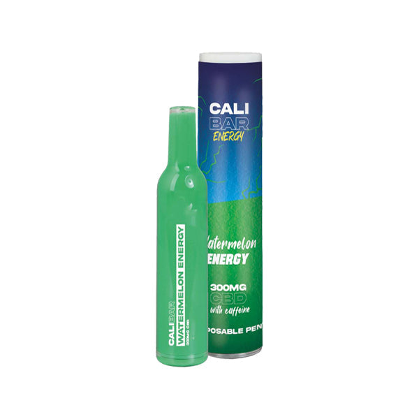 CALI BAR ENERGY with Caffiene Full Spectrum 300mg CBD Vape Disposable