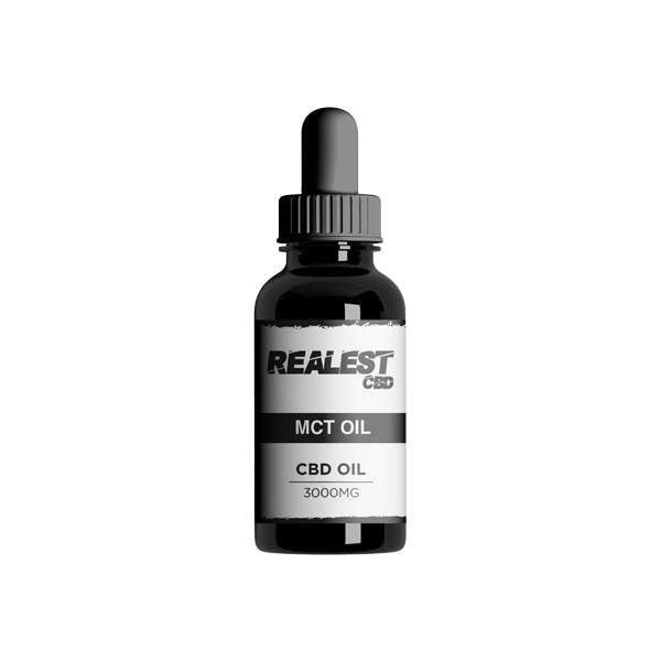 Realest CBD 3000mg CBD MCT Oil - 30ml (BUY 1 GET 1 FREE)