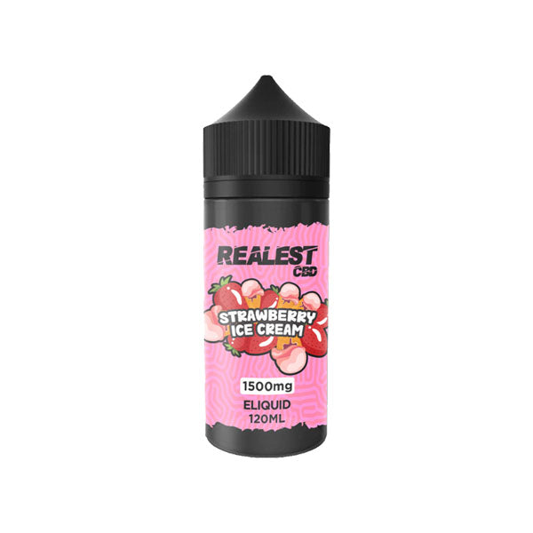 Realest CBD 1500mg Broad Spectrum CBD E-Liquid 100ml (BUY 1 GET 1 FREE)